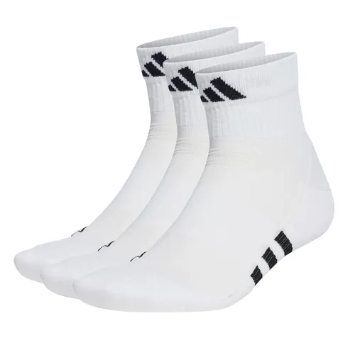 adidas Sportsocke Performance Cushioned Mid-Cut weiss - 3 Paar, Größe: 46-48