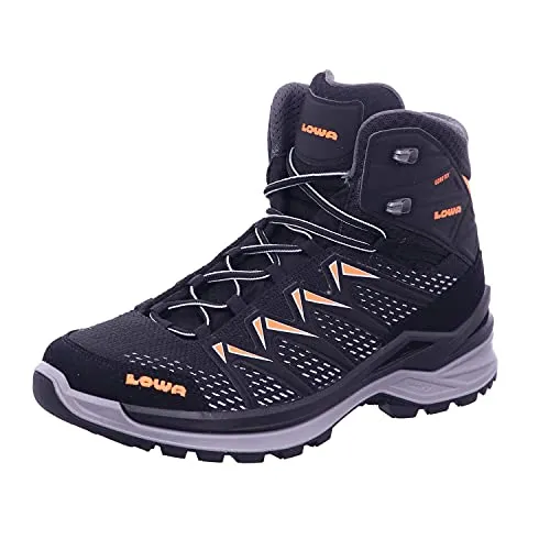 LOWA PROFESSIONAL INNOX PRO GTX MID Wanderschuhe - Wasserdichte und atmungsaktive GORE-TEX-Futter, ideal für anspruchsvolle Wanderungen dank mittelhohem Schaftrand und herausnehmbarer Innensohle.