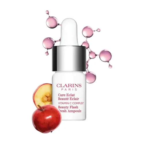 CLARINS Cure Eclat Beauté Eclair Vitamin C Complex 8 ml - Sonstige Gesichtspflegeartikel, 7-tägige Pflegekur mit 15% Vitamin C für strahlende Haut und einen gleichmäßigen Teint.