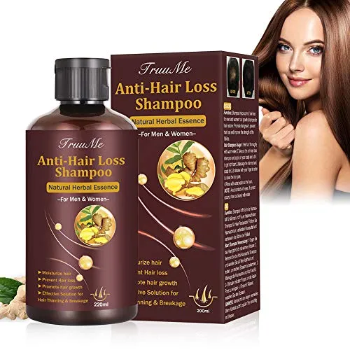 Haarwachstum Shampoo, Anti Haarverlust , Shampoo Gegen Haarausfall, Hair Growth Natürliches Kräutershampoo für schnelleres Nachwachsen der Haare, Lotion