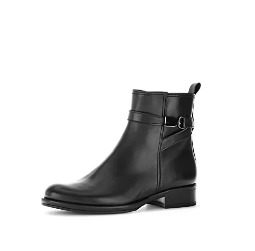 Gabor 31.601 Damen Stiefeletten - elegante Stiefelette schwarz - Wanderschuhe mit Wechselfußbett, ideal für individuelle Anpassungen und optimalen Komfort. Hochwertiges Echtleder und stilvolles Design für modische Frauen.
