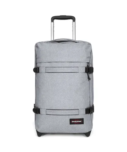 Eastpak Transit'R S Rollenreisetasche grau EK0A5BA73631 - Koffer mit 51 cm, ideal für Kurzreisen, ausgestattet mit robusten Rollen für müheloses Reisen.