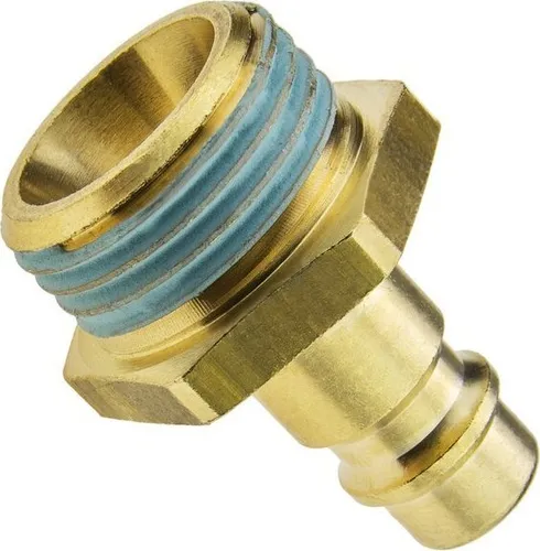 RQS Stecker mit Aussengewinde 1/2