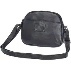 The Skandinavian Brand Damen Leder Umhängetasche  Black
