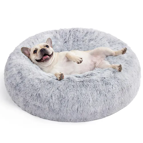 Feandrea Flauschiges Hundebett Donut Kissen 70 cm