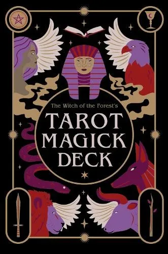 The Witch of the Forest's Tarot Magick Deck: 78 Karten für magische Einsichten - Geschenkbücher mit 78 einzigartigen Tarotkarten und einem umfassenden Anleitungshandbuch für tiefere spirituelle Einsichten.