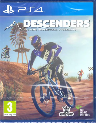 Descenders - Sony PlayStation 4 - Spannendes Downhill-Mountainbiking - PS4 Spiel mit realistischem Gameplay und aufregenden Strecken für Adrenalinliebhaber.