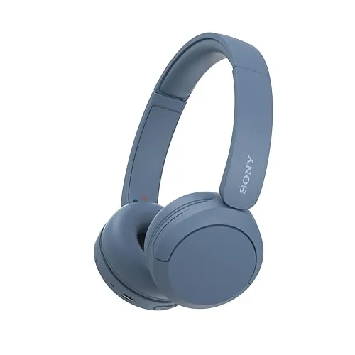 Sony WH-CH520 - Kabellose Bluetooth-Kopfhörer mit 50 Stunden Akkulaufzeit, Schnellladefunktion und innovativem Noise Cancelling für besten Klang unterwegs