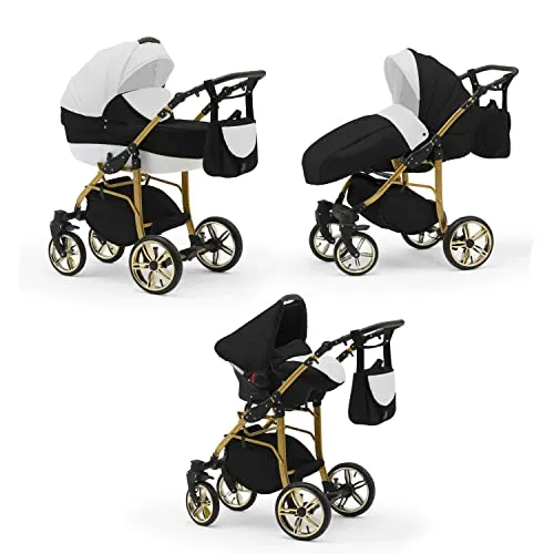 Kinderwagen-Set 4 in 1 Neo Gold inkl. Sportsitz und Autositz