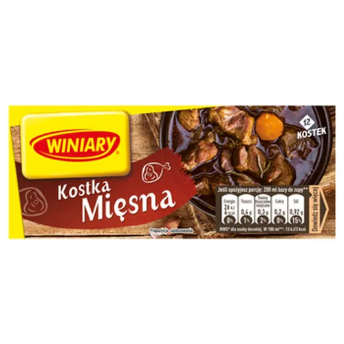 Winiary Kostka mięsna 120 g Nestle Polska S.A. 7613031317684