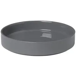 Blomus Teller -PILAR- 680 ml Pewter in grau von Blomus