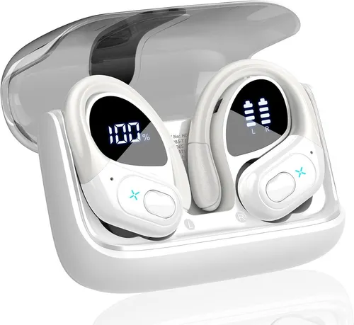 SpionProfi Bluetooth In-Ear Kopfhörer für Sport & Alltag - Kabellose In-Ear Kopfhörer für maximale Bewegungsfreiheit beim Sport und im Alltag. Ergonomisches Design und stabile Ohrbügel sorgen für sicheren Sitz und hohen Tragekomfort.