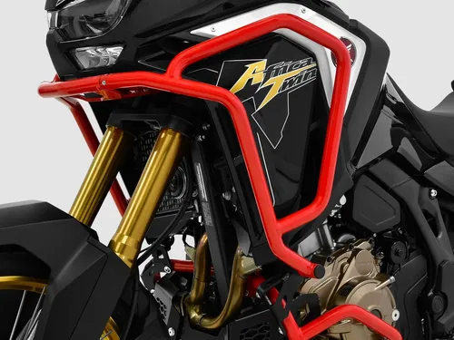 ZIEGER Motor-Schutzhülle Sturzbügel für Honda CRF 1100 L Africa Twin Adventure Sports rot ab BJ