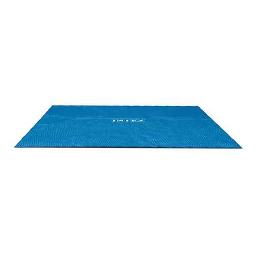Solarabdeckung für Pool 716 x 346 cm von INTEX 28017 - Abdeckung zur Solarenergiegewinnung, ideal für Intex Pools. Hält das Wasser warm und reduziert Verdunstung, aus langlebigem Polyethylen.