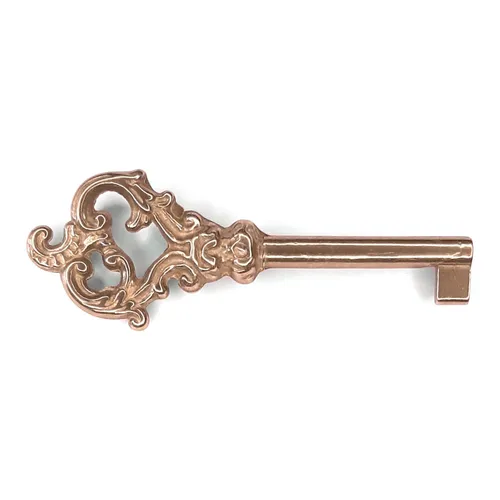 Möbelschlüssel schrankschlüssel zierschlüssel türschlüssel Gold Louis XV Messing