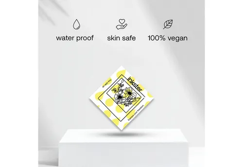 Inkster Schmuck-Tattoo Blumen Polaroid Tattoo, wasserfestes temporäres Tattoo, 2 Wochen Halt