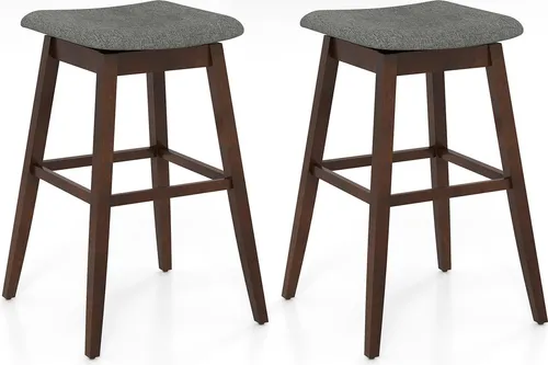 Costway Barhocker 2er Set