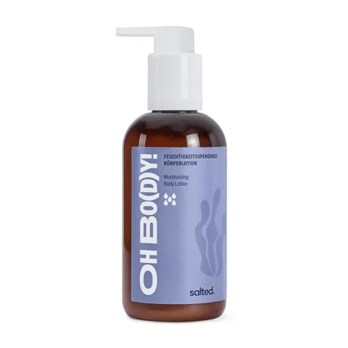 salted. Feuchtigkeitsspendende Körperlotion | 200 ml | Spendet intensive Feuchtigkeit | Mit 4-Fach Hyaluronsäure, Jojobaöl und Avocadoöl | Mit fruchtig-frischem Duft | Vegan | Rebellious