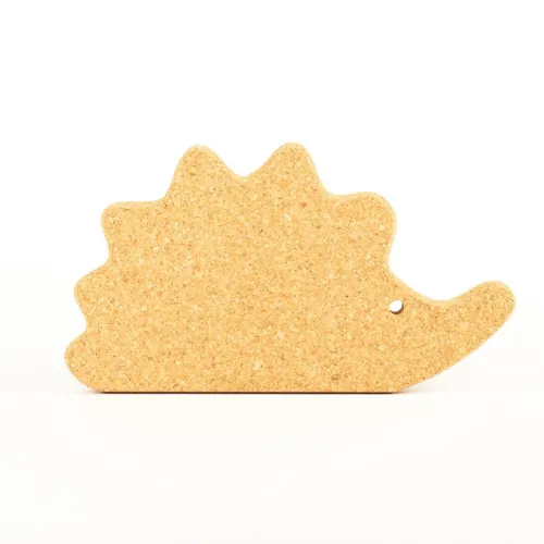 INNA-Glas Igel Untersetzer aus Presskork BORSTEL, Natur, 29x16x2cm - Eleganter Untersetzer aus hochwertigem Presskork, ideal zum Schutz Ihrer Oberflächen. Mit einer Größe von 29x16cm ist er praktisch und umweltfreundlich.