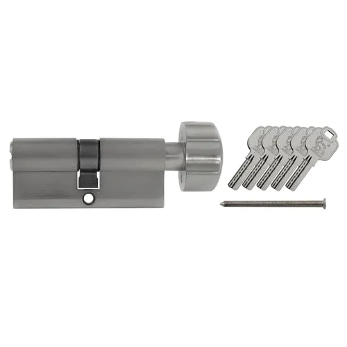 Löwen Sicherheit Knaufzylinder KD 70 mm 35/35 inkl. 5 Schlüssel
