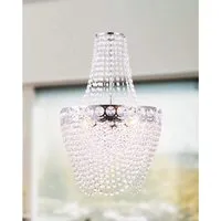 Globo Kronleuchter STROMBOLI Chrom in silber von Globo