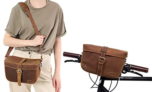 Fahrradtaschen Braun von Gusti