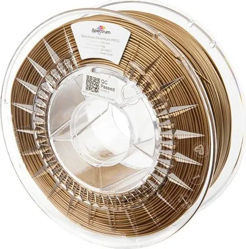 Filament Spectrum Premium PET-G 1.75mm Pearl Gold 1Kg von Spectrum