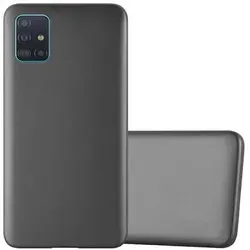 Cadorabo Schutzhülle für Samsung Galaxy A71 4G Hülle in Grau Handyhülle TPU Silikon Etui Cover Case