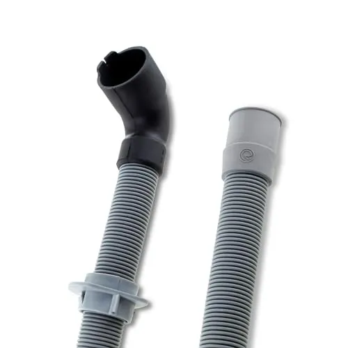 DL-pro Ablaufschlauch 2,25m 30/22mmØ für AEG Electrolux Juno für Geschirrspüler Spülmaschine Geschirrspülmaschine Abwasserschlauch Schlauch Winkel/gerade für 14000357101/9 140003571019 14000357101