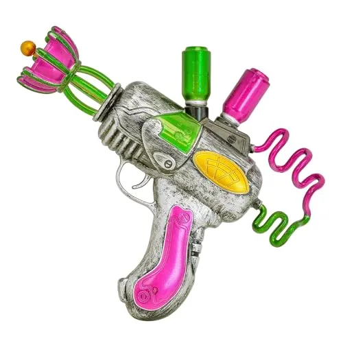 W WIDMANN MILANO Party Fashion - Strahlpistole, 25 cm, Accessoire für Killer Clown-, Alien-, Steampunk Kostüme