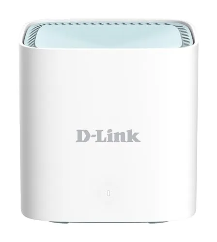 D-Link M15-3 EAGLE PRO AI AX1500 Mesh System - WLAN-Mesh-System mit AI Wi-Fi Optimiser für blitzschnelles Internet bis 1500 Mbit/s, ideal für große Flächen bis 500 m² und kompatibel mit Alexa/Google Assistant.