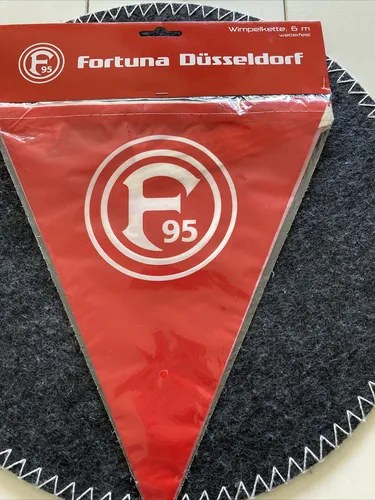 Fortuna Düsseldorf Wimpelkette Neu