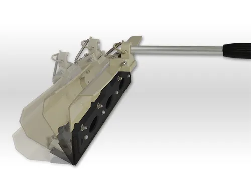 Axis Line aktives Federklappgelenk mit Gleitschild für Schneeschieber X-Fest