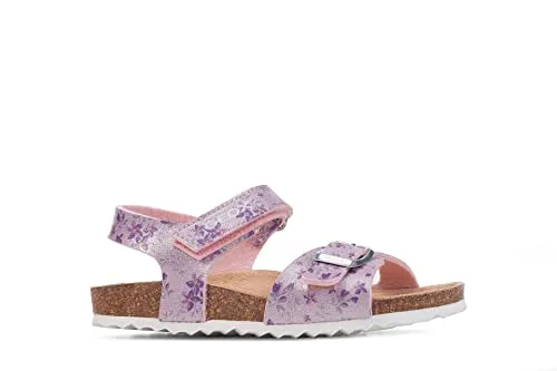 Geox Mädchen J Adriel Girl C Sandalen, Pink, 26 EU
