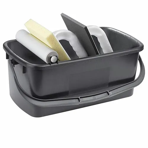 kwb Fliesenwaschset 178310, 10 Liter - Praktisches 3-teiliges Fliesenwaschset mit 10 Litern Fassungsvermögen, ideal für gründliche Reinigung. Inklusive hochwertigem Zellgummibrett und Hydrobrett für optimale Ergebnisse.