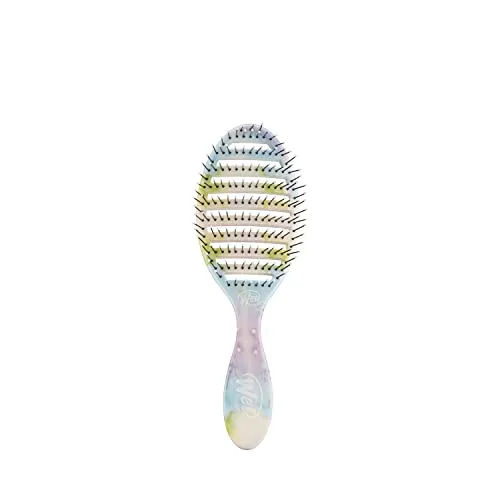 WetBrush Speed Dry Detangler mit hitzebeständigen Heatflex-Borsten und offenem Belüftungsdesign, um das Haar schneller zu trocknen, Wet Brush Detangler ist sanft zum Haar, für alle Haartypen,