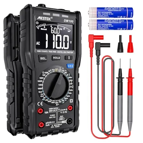 Digital Multimeter Spannungsprüfer AC DC Strommessgerät Stromzähler MESTEK Spannung Tester NCV VFC Amp Volt Ohm Hz Dioden Widerstand Frequenz Kapazität Hochgeschwindigkeits Verbrennungsschutz