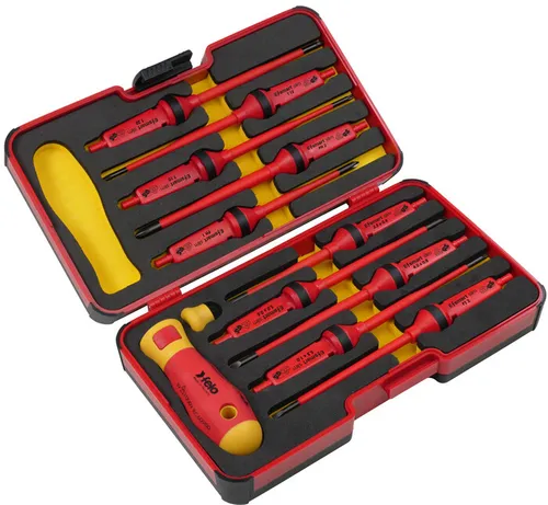 Felo Schraubendreher XL-Strongbox 12-teilig E-smart slim VDE 063 SL | PH | PZ...