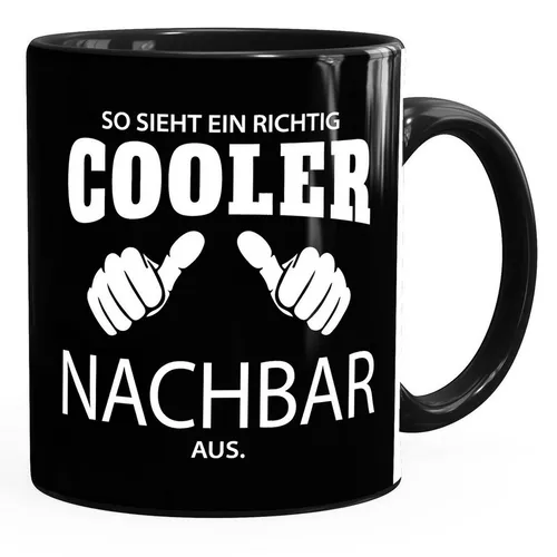MoonWorks Tasse So sieht ein richtig ein richtig cooler [object Object] aus Tasse Berufe MoonWorks®, Keramik