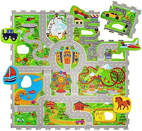 Hakuna Matte Spielmatte Puzzlematte für Babys 1,2x1,2m von Hakuna Matte