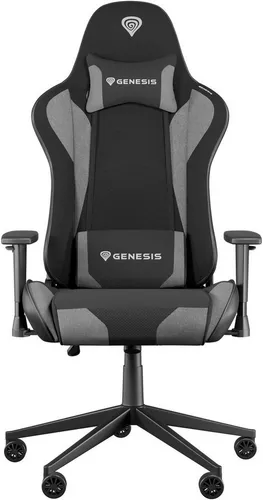 Genesis Gaming-Stuhl NITRO 440 G2 grau|schwarz - Gaming-Zubehör mit verstellbarer Rückenlehne und Höhenverstellung für optimalen Komfort während langer Spielsessions.