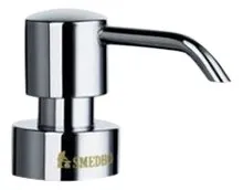 Smedbo Ersatz Pumpe Villa für Seifenspender K269 verchromtem, Silber/weiß