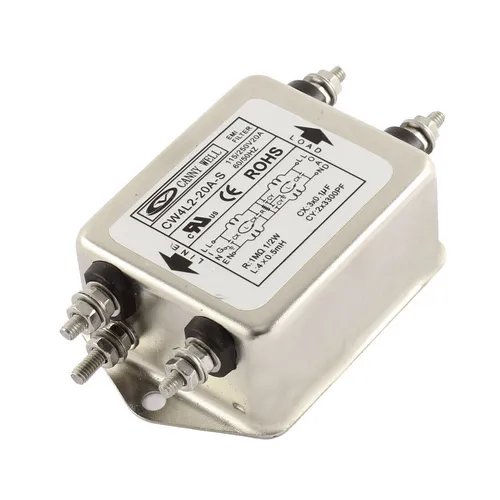 AC 115/250V 20A CW4L2-20A-S Modell Lärm Schalldämpfer Power EMI Filter Metall