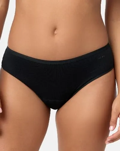 Nur Die Alles Unbeschwert Slip - Diskrete, saugstarke Hygienewäsche aus 93% Baumwolle - waschbar und wiederverwendbar, ideal für den täglichen Komfort und Schutz.