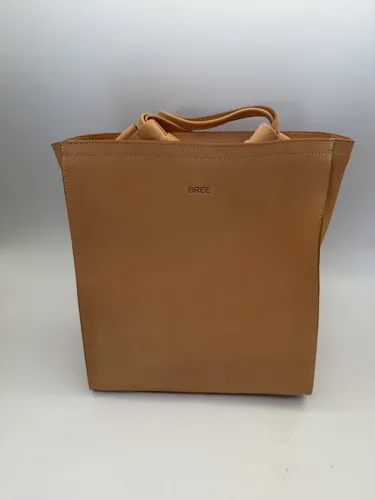 Bree Nikka 4 Rucksack aus Leder 34 cm in beige von BREE