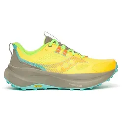 Saucony Xodus Ultra 4 Trailschuh Herren-gelb, khaki, Größe 42.5 (auch verfügbar in 42, 43, 44, 44.5, 45, 46, 46.5, 47)