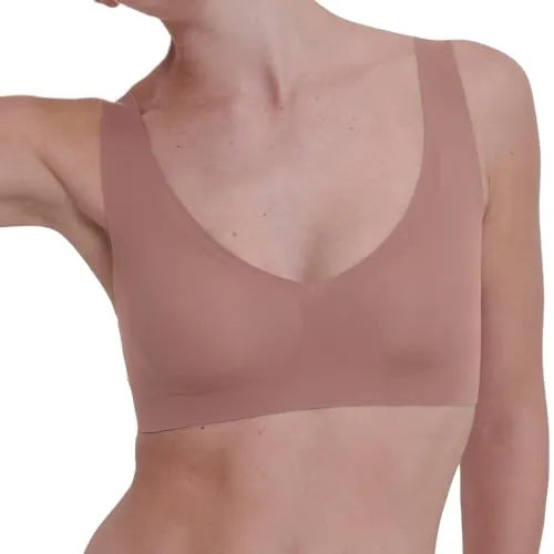 sloggi Bustier ZERO Feel 2.0 Bralette - Funktionsunterwäsche, nahtlos und unsichtbar, ideal für Yoga und den Alltag, mit atmungsaktivem Material für höchsten Tragekomfort.