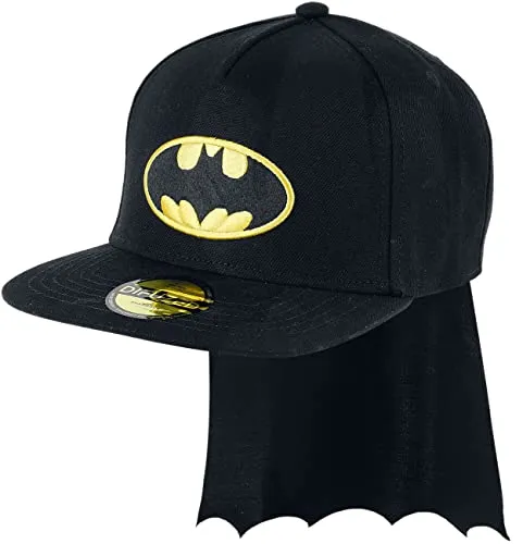 Batman Logo mit Umhang Männer Cap schwarz