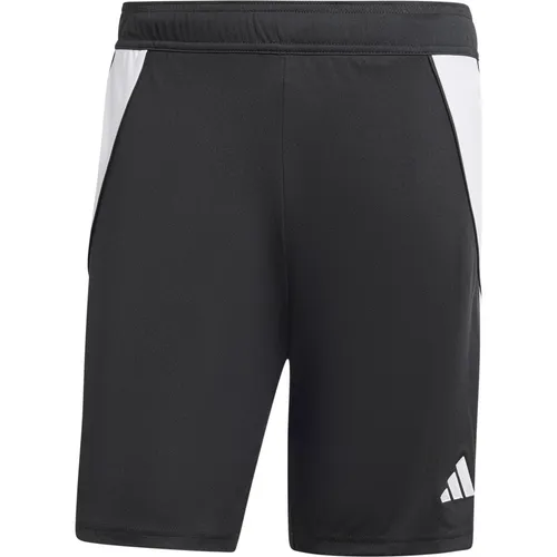 adidas Performance Trainingsshorts TIRO24 TRSH2IN1 schwarz M - Sportliche 2-in-1 Trainingsshorts aus 100% Polyester mit AEROREADY Technologie für optimalen Feuchtigkeitstransport, ideal für Fußball und Training.