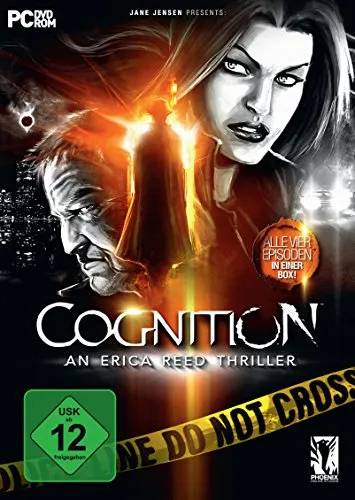 Cognition - An Erica Reed Thriller - Fesselndes Krimi-Adventure für Games-Fans, mit 4 Episoden, einzigartigem Graphic Novel Stil und innovativem Gameplay, das Ericas hellseherische Fähigkeiten nutzt.